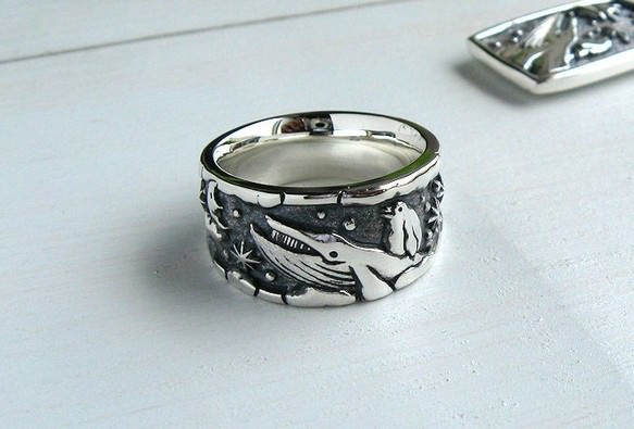 ペンギンのシルバーリング